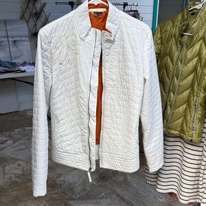 Oakley White Quilted Women's light Jacket